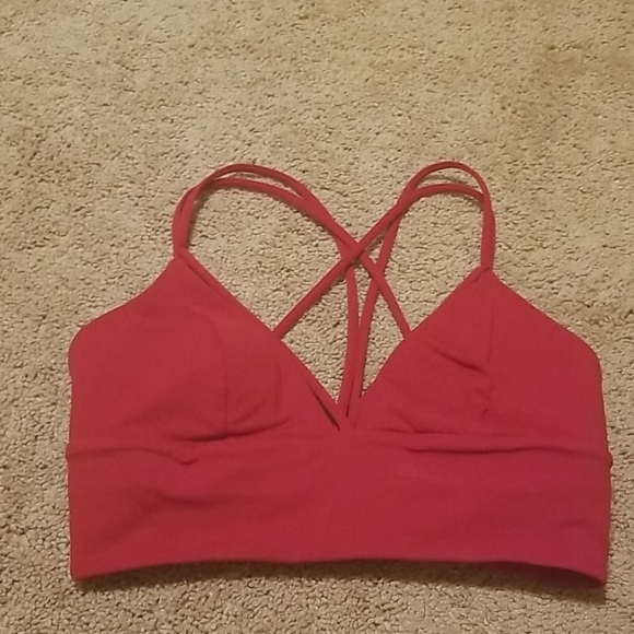 SOLD Lululemon pushing limits ruby red sz 6 - Picture 4 of 6